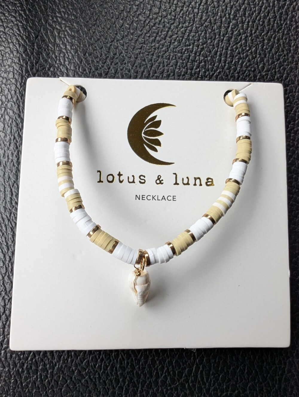 NWT Lotus And Luna Necklace